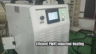 Chauffage par induction à refroidissement par air 40 kW pour un PWHT efficace