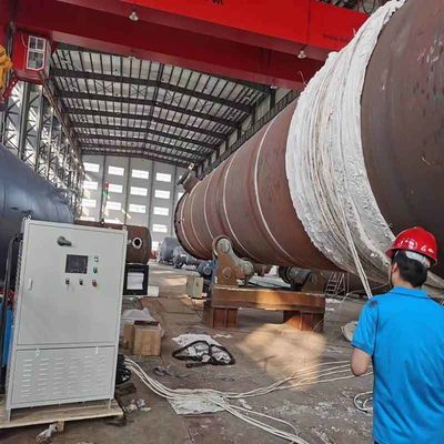 Bon prix Équipement de chauffage par induction électromagnétique pour chauffer pré avant de souder des tuyaux en ligne