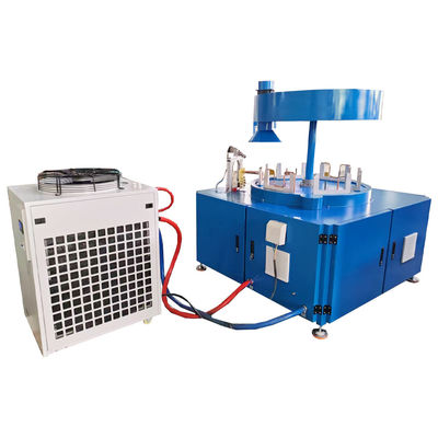 Système d'équipement de soudage par induction IGBT de type tourne-disque entièrement automatique sur mesure
