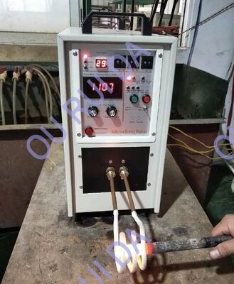 Ventes chaudes équipement de chauffage par induction haute fréquence pour brasage, soudage, forgeage, traitement thermique (HF-25KW)