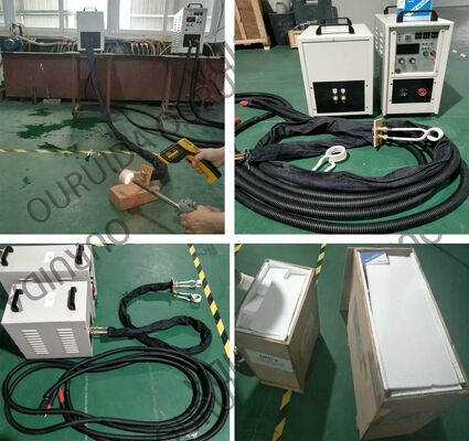 Équipement de chauffage par induction ultra-stable avec connexion flexible de 2 M Hf-40ab