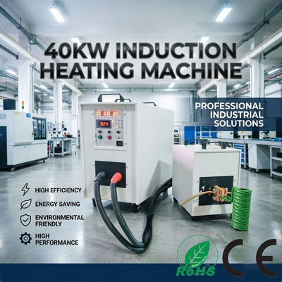 Bon prix Machine de chauffage par induction IGBT pour traitement thermique 40KW Chauffage par induction industriel en ligne